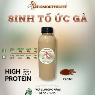 Sinh Tố Ức Gà Vị Cacao Nhỏ (330ml) - 65.000 ₫ tại Chi Smoothie Fit Sinh Tố Ức Gà - Tôn Thất Thuyết