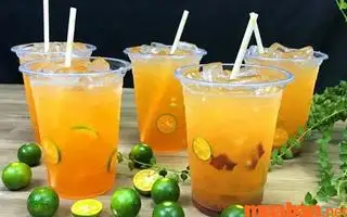 Trà tắc - 15.000 ₫ tại  Hàu Nướng Út Báo - 15 Vị Sốt 5k - Lãnh Binh Thăng