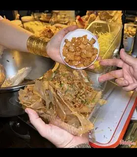 Hình ảnh Bánh tráng mỡ hành tóp mỡ