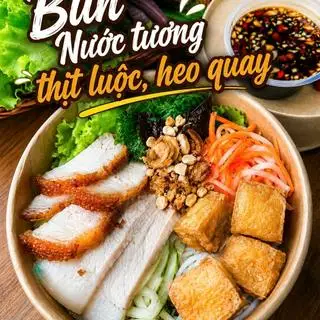 Bún nước tương thịt luộc - heo quay - 75.000 ₫ tại Bún Nước Tương LALA Nam Bộ - Lâm Văn Bền