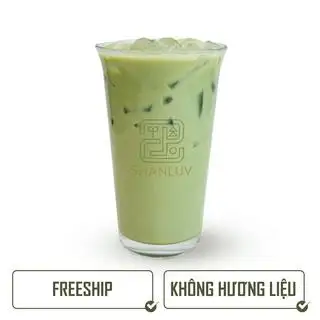 Hình ảnh (SHAN XANH) Trà Sữa Nước Mía Lá Shan Tươi 