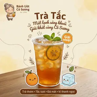 Trà tắc  - 15.000 ₫ tại Bánh Ướt Nóng Cô Sương - Ung Văn Khiêm