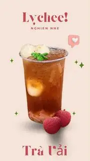 Trà vải - 45.000 ₫ tại Trà Sữa Nghiện Nhé - Võ Duy Ninh