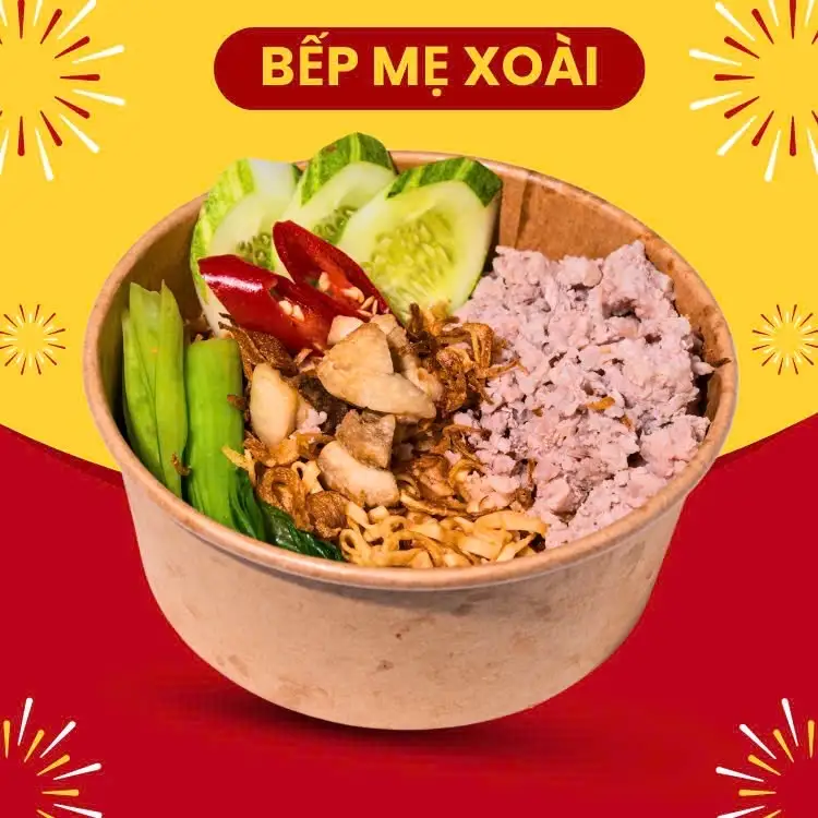 Mỳ Trộn Thịt Bằm  - 40.000 ₫ tại Bếp Mẹ Xoài - Mì Trộn & Chân Gà Sốt Thái - Đường 6D