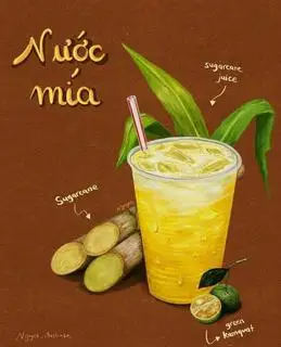 nước mía - 15.000 ₫ tại Bún Riêu Cua Ốc - Bình Trưng