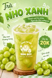 Hình ảnh Trà nho xanh