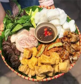 Hình ảnh Bún đậu mắm tôm đầy đủ