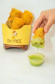 Hình ảnh Bánh chuối chiên - sốt matcha