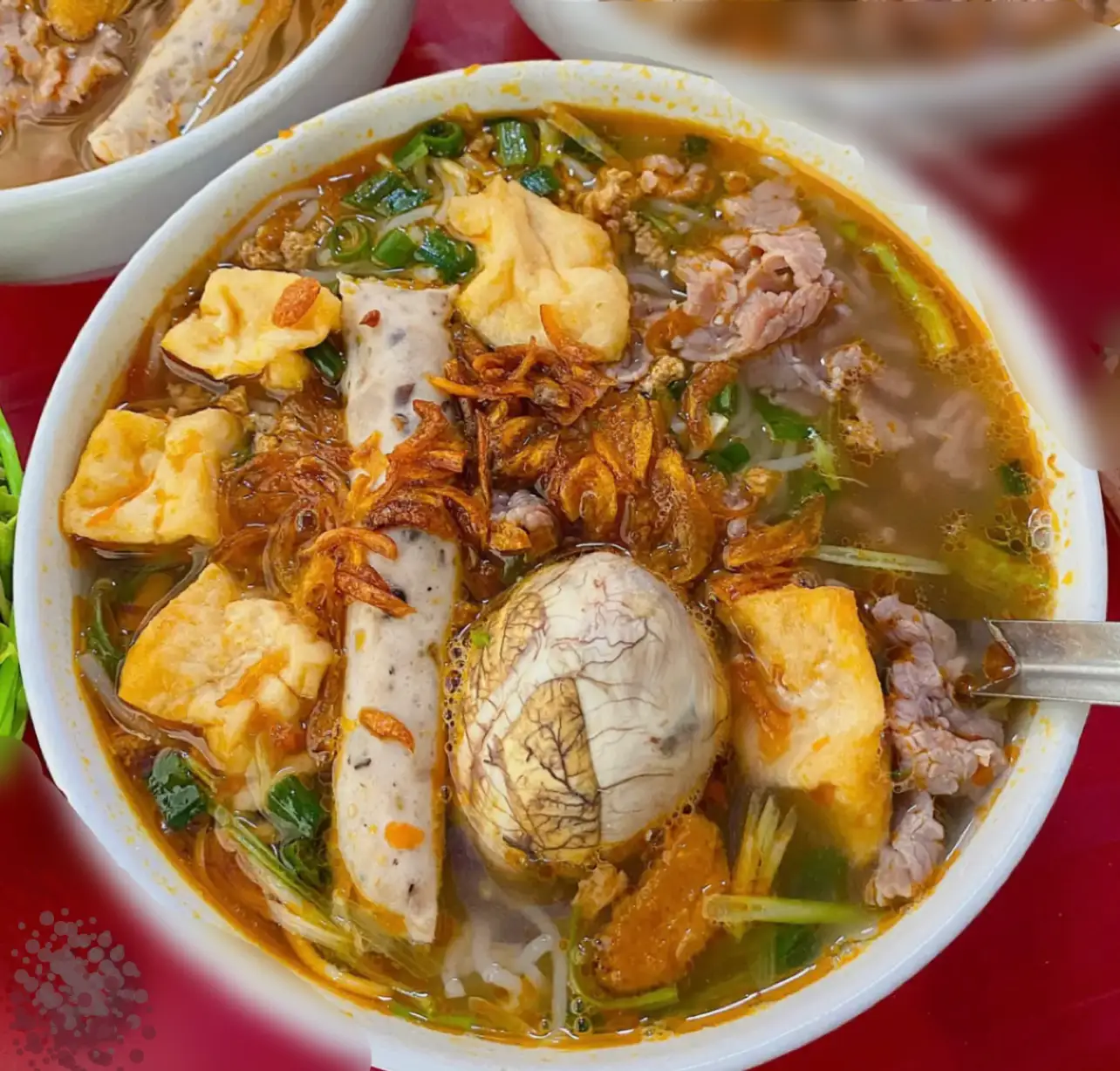 Bún riêu tóp mỡ đầy đủ (tặng trà chanh) - 68.000 ₫ tại Bún Riêu Tốp Mỡ Hà Nội 1984 - Phạm Văn Ngôn