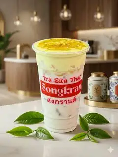 Trà Sữa Lài Kem Trứng Khè - 37.000 ₫ tại Songkran - Trà Sữa Thái Lan - Trần Quốc Toản