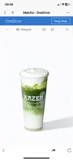 Salted Cream Matcha Latte - 58.000 ₫ tại KAZEN - Matcha & Coffee & More - Đặng Trần Côn