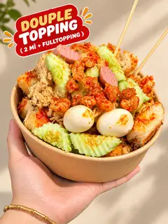 Hình ảnh DOUPLE bánh mì nướng muối ớt siêu sốt
