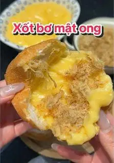 Hình ảnh bánh mì xốt bơ mật ong 