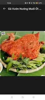Gà Vườn Nướng Muối Ớt - Nữa con size lớn 0,6 kg - 120.000 ₫ tại Gà Ủ Muối & Gà Vườn Than Tân Lập - Đường Số 44