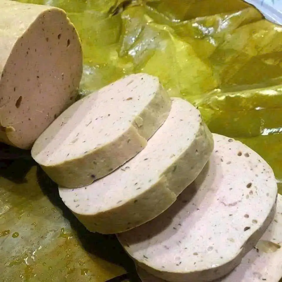 Giò lụa - 100gr - 30.000 ₫ tại Tuấn Hoa - Bánh Cuốn Hà Nội & Bánh Mướt Nghệ An - Nguyễn Xí