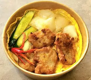 cơm heo chiên giòn - 68.000 ₫ tại Cơm Nóng 2 Món - Healthy - Nguyễn Trãi