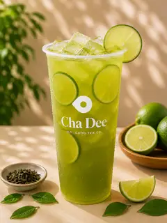 Trà chanh Thái xanh - Green lemon Thai tea - 27.000 ₫ tại Cha Dee - Trà Thái & Trà Trái Cây Nhiệt Đới - Nguyễn Đình Chiểu