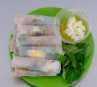 Bánh tráng cuốn sốt bơ tắc - 30.000 ₫ tại Bánh Tráng Cuốn Trộn Dì Hồng - Đường số 11