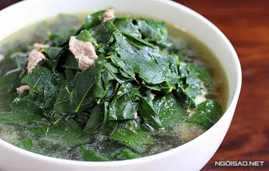 Canh rau bồ ngót - 20.000 ₫ tại Cơm Văn Phòng Mimi - Lê Thánh Tôn