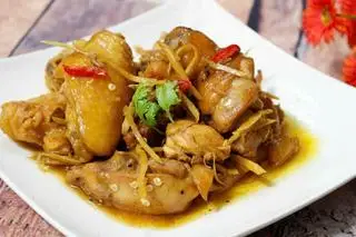 Hình ảnh Gà xào gừng
