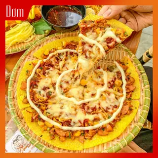 Hình ảnh Bánh tráng nướng phô mai đặc biệt