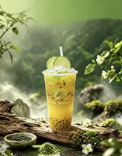 Hình ảnh Trà chanh chanh dây