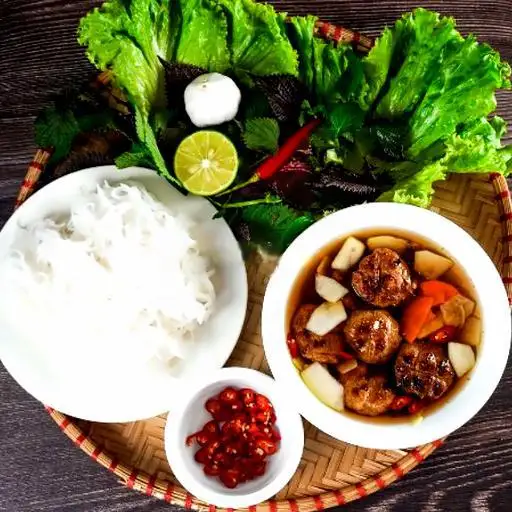 Hình ảnh Bún chả chấm