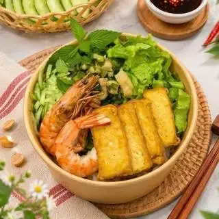 Hình ảnh Bún nước tương tôm - đậu hũ