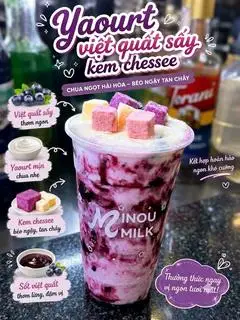 Hình ảnh Yagourt việt quất sấy kem cheese