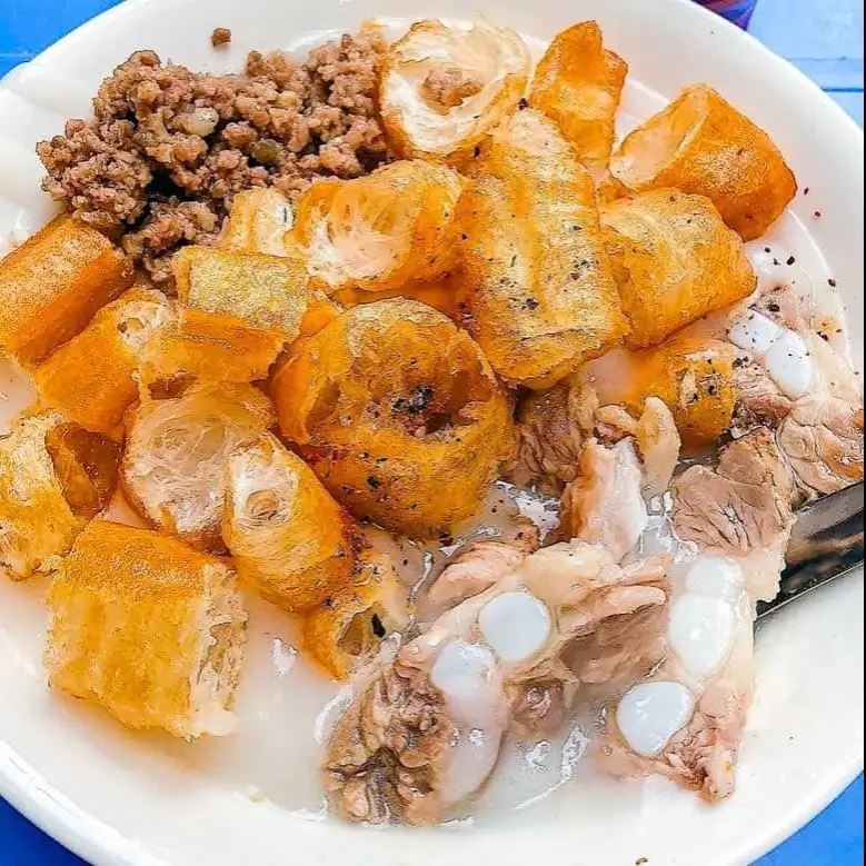 Hình ảnh Cháo sườn sụn + thịt băm
