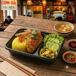Hình ảnh Cơm Gà - Cánh Giòn (Vừa Văn)