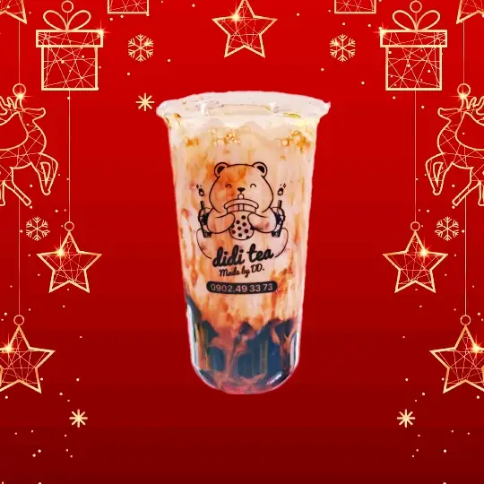Hình ảnh Sữa Tươi Trân Châu Đường Đen Size Lớn