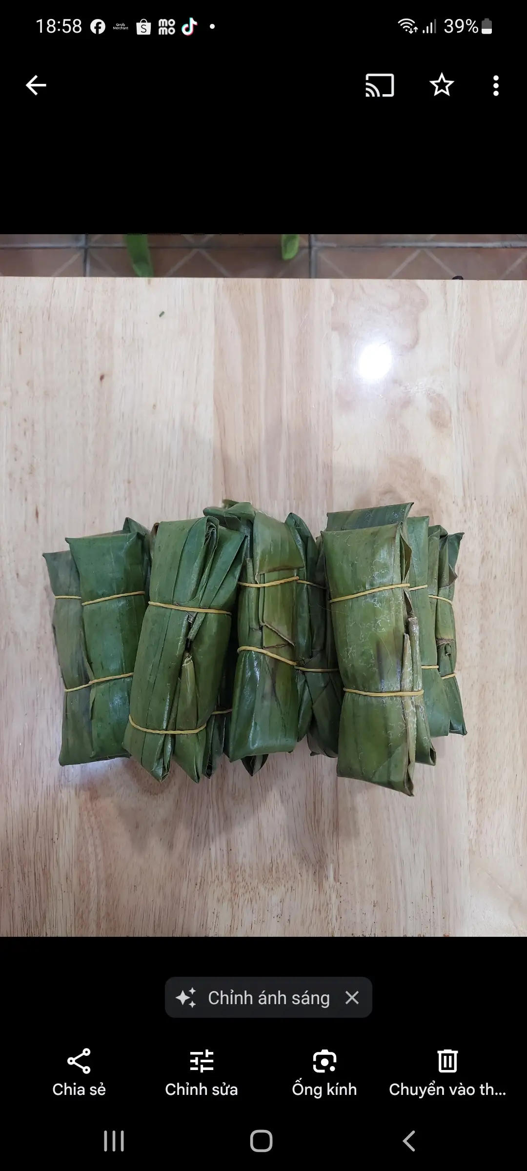 Chả cây - 10.000 ₫ tại Bún Bò Út Linh - Chung Cư Bàu Cát 2