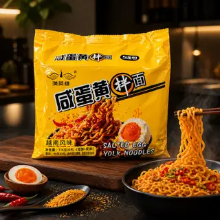 Mì Trộn AOYINGXIONG Vị Trứng Muối  ( 1 Gói) - 45.000 ₫ tại Ăn Vặt Bánh Tráng Cuốn Trộn - Trứng Gà Nướng & Trà Trái Cây - Lê Văn Sỹ