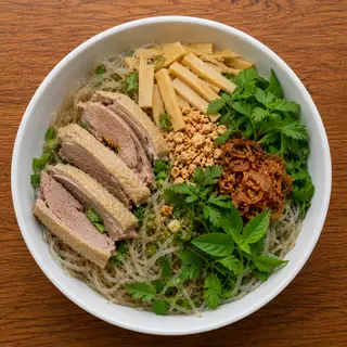 Hình ảnh Miến ngan trộn