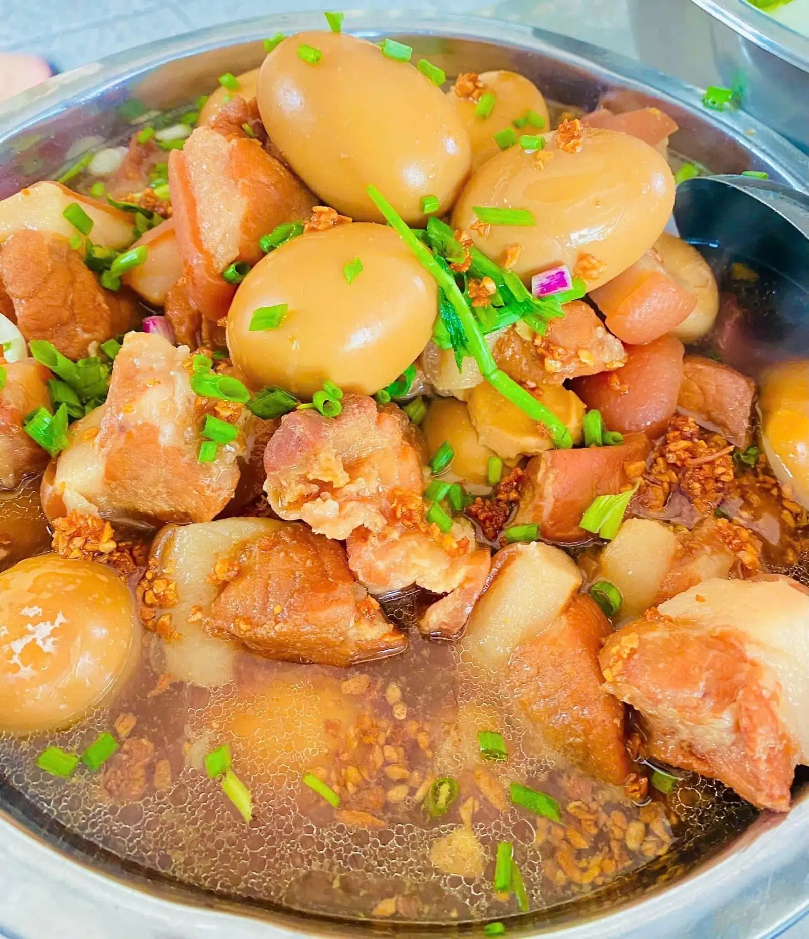 Hình ảnh Cơm thịt kho trứng