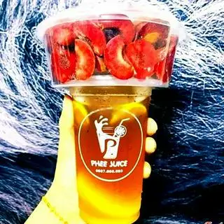 Hình ảnh Combo độc nhất - trà đào - mận tươi mộc châu