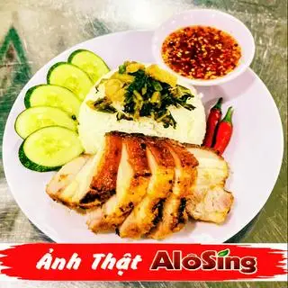 Cơm Tấm THỊT BA RỌI nướng - 52.000 ₫ tại Cơm, Cháo & Bún AloSing - Bùi Đình Túy