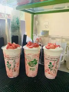 Hình ảnh Sữa dâu sấy thăng hoa