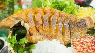 Hình ảnh cơm cá chiên 