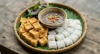 Hình ảnh Bún đậu chay
