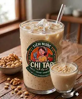 Óc chó đậu nành đậu phộng - 34.000 ₫ tại Tiệm Nước Chị Táo - Sữa Hạt, Cà Phê Pha Máy & Sinh Tố Nước Ép Detox - Nguyễn Đình Chiểu