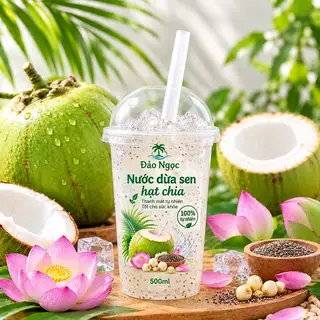 Hình ảnh Dừa sen hạt chia