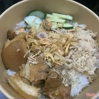 Hình ảnh Xôi thịt kho - ruốc