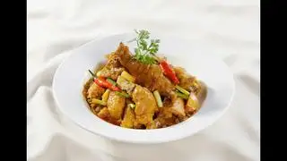 Hình ảnh cơm gà kho gừng