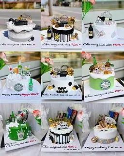 Hình ảnh BÁNH KEM CHO NAM SIZE 14