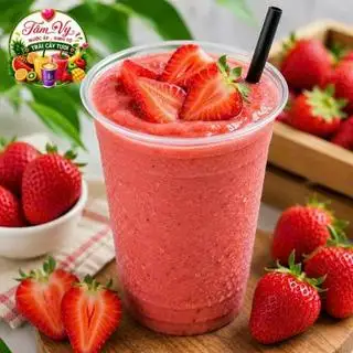 Hình ảnh Sinh Tố Dâu Tây