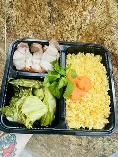 Hình ảnh Cơm đảo thịt nướng 