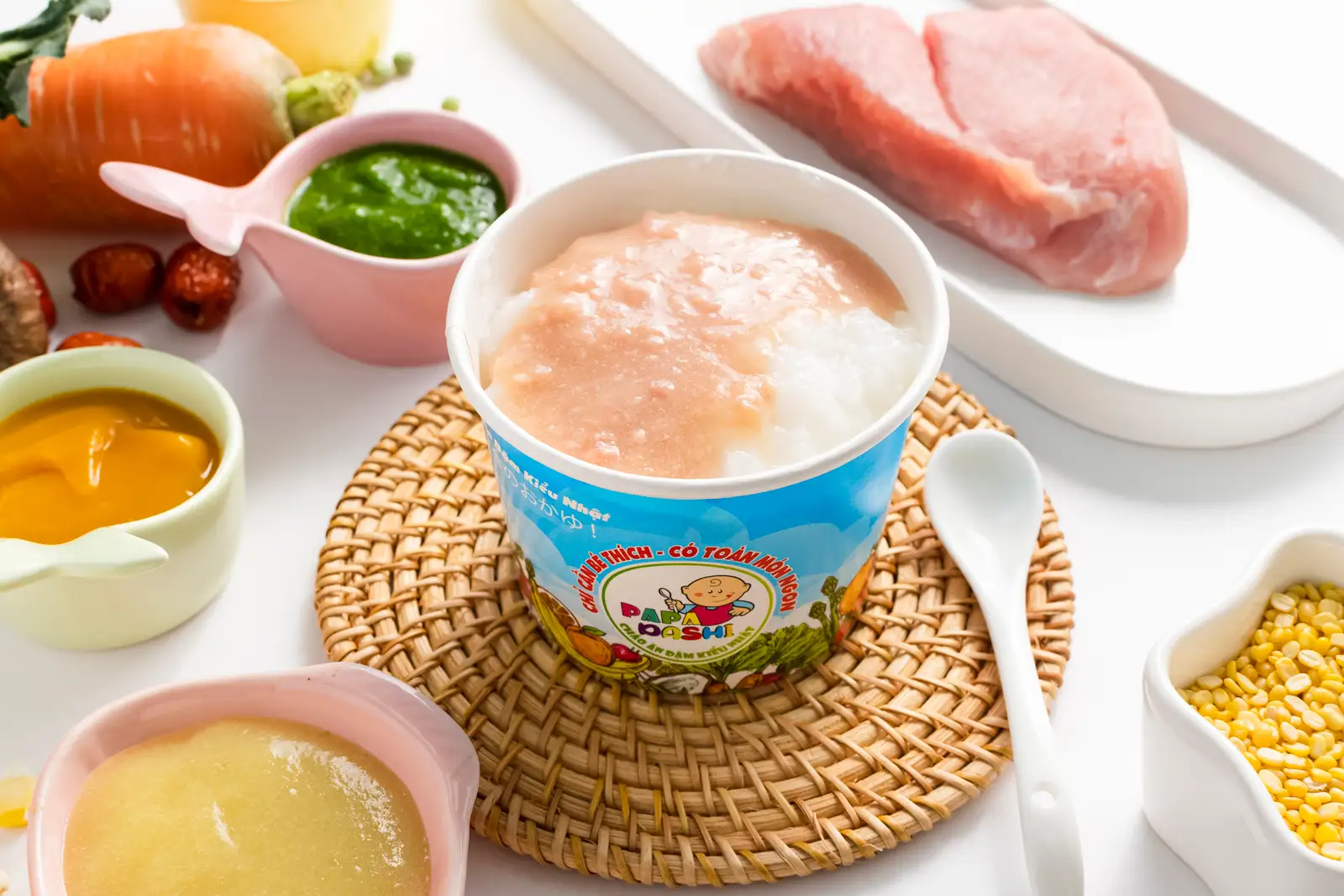 Hình ảnh Cháo bắp giò hầm