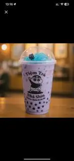 Hình ảnh Trà sữa khoai môn full 1 lít